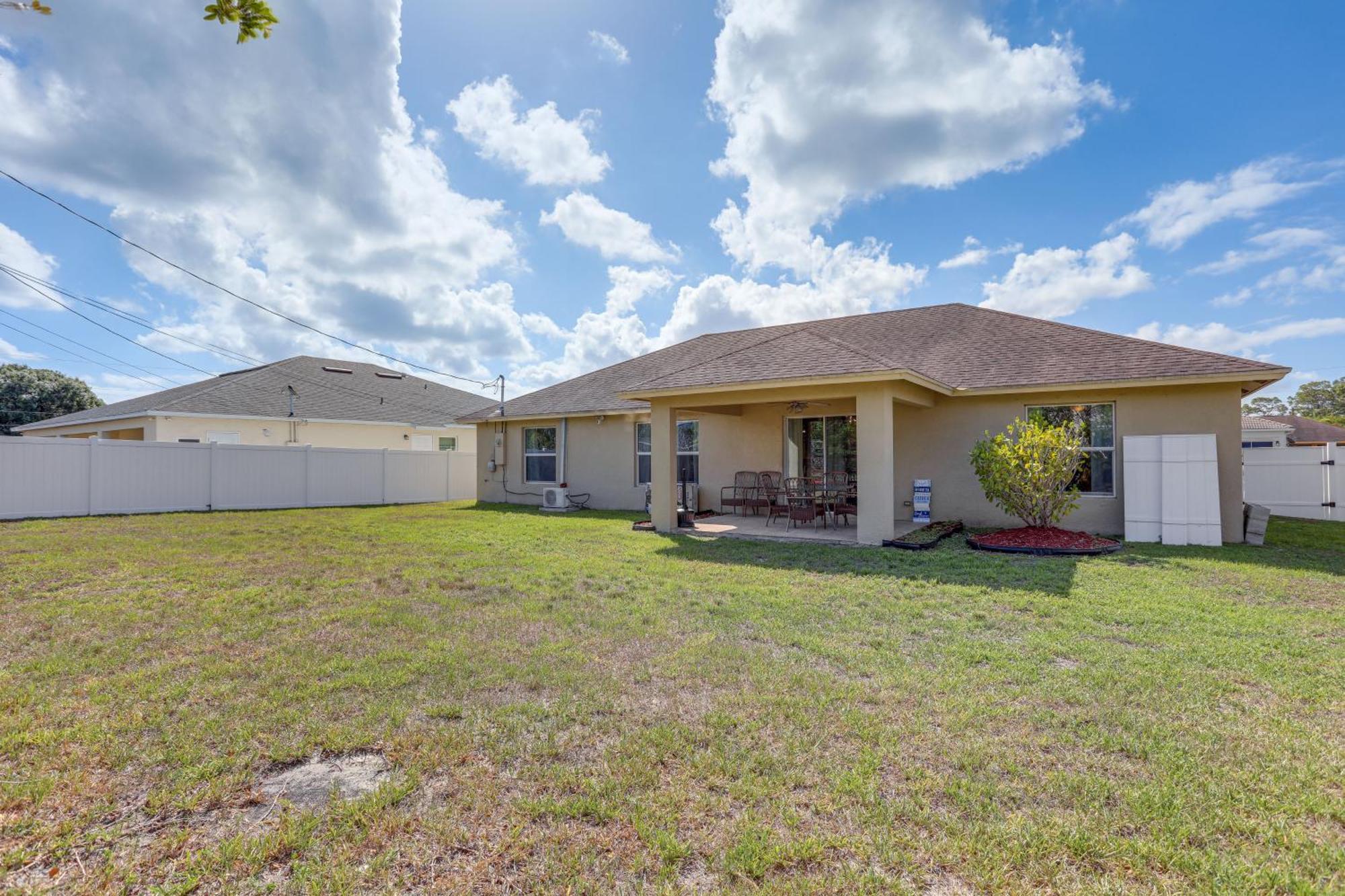 Port St Lucie Home With Above-Ground Pool And Grill Carlton Dış mekan fotoğraf